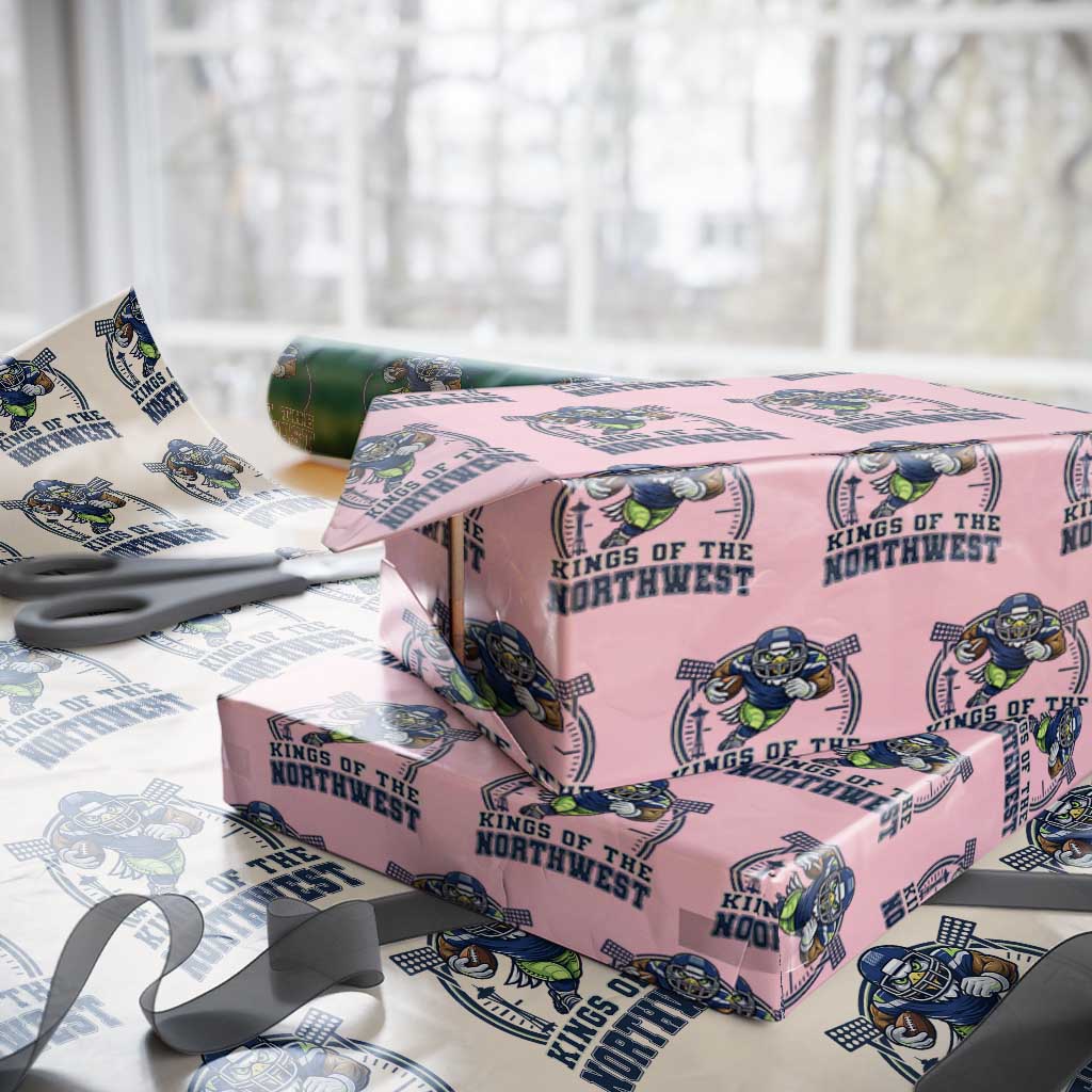 Kings Of The Northwest Wrapping Paper Roll 12s Fan Pride TS12 Light Pink Print Your Wear
