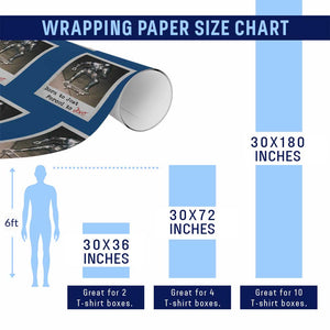 Knights Meme Wrapping Paper Roll Born to Jest Forced to Joust TS10 Print Your Wear