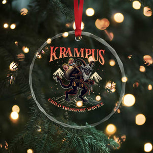 Krampus Crystal Glass Ornament Child Transport Service Spooky Christmas TS09 Print Your Wear