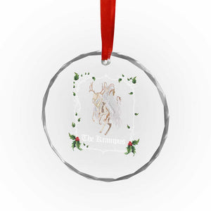 Krampus Crystal Glass Ornament Goth Xmas Krampus Reindeer Skull Ugly Sweater Evil Pajama TS10 Print Your Wear