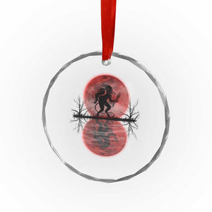 Krampus Crystal Glass Ornament Scary Horror Goth Xmas Blood Moon Ugly Sweater Evil Pajama TS10 Print Your Wear
