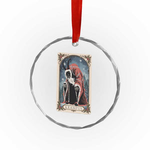 Krampus Crystal Glass Ornament Tarot Card Xmas Horror Ugly Sweater Evil Pajama TS10 Print Your Wear