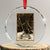 Krampus Crystal Glass Ornament Xmas Horror Ugly Sweater Krampus Tarot Card Evil Pajama TS10 Transparent Glass 3'' Circle Print Your Wear