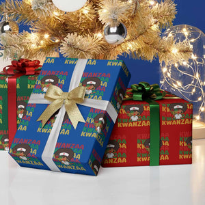 Kwanzaa Nurse Pride Wrapping Paper Roll African Heritage Holiday Gift TS12 Print Your Wear