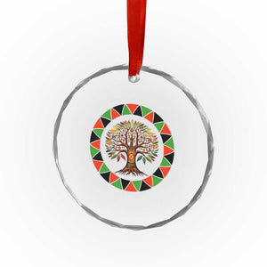 Kwanzaa Tree Of Life Crystal Glass Ornament African American Holiday Gift TS12 Print Your Wear