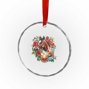 Ky Derby Day Party Crystal Glass Ornament Mint Juleps and Roses Horse Racing TS02 Print Your Wear
