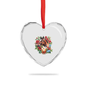 Ky Derby Day Party Heart Crystal Glass Ornament Mint Juleps and Roses Horse Racing TS02 Print Your Wear