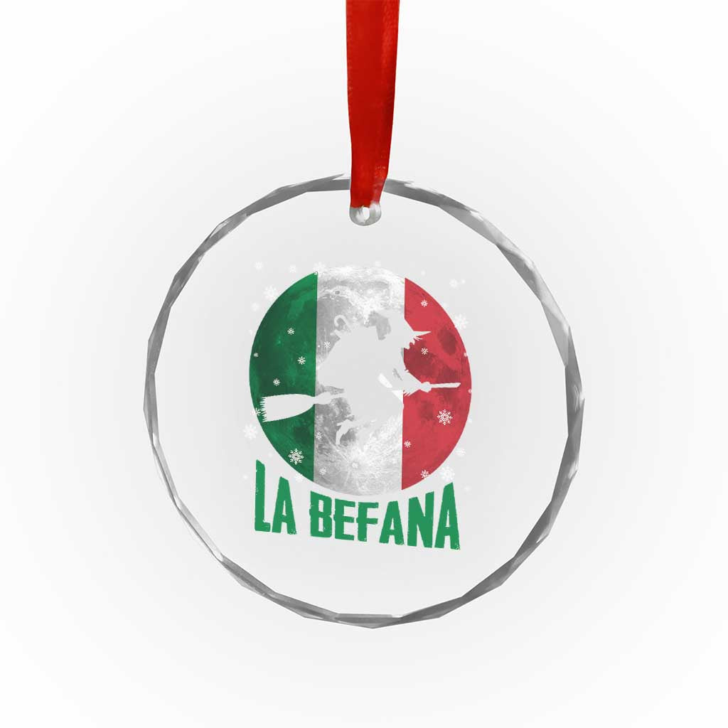 La Befana Italian Christmas Crystal Glass Ornament Xmas Witch Folklore Italy Holiday TS11 Print Your Wear