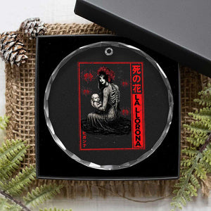 La Llorona Crystal Glass Ornament Folklore Japanese Spider Lily Soft Grunge Anime Aesthetic Flower TS10 Print Your Wear