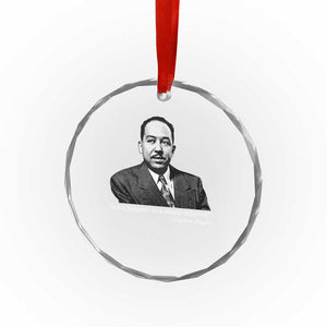 Langston Hughes Crystal Glass Ornament A Dream Deferred Juneteenth Black History Civil Right TS10 Print Your Wear