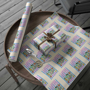 Later Fifth Grader School's Out For Summer Wrapping Paper Roll Last Day Of School Later Gator Alligator TS14 Beige Print Your Wear