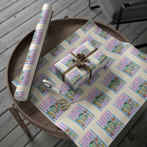 Later Fourth Grader School's Out For Summer Wrapping Paper Roll Last Day Of School Later Gator Alligator TS14 Beige Print Your Wear