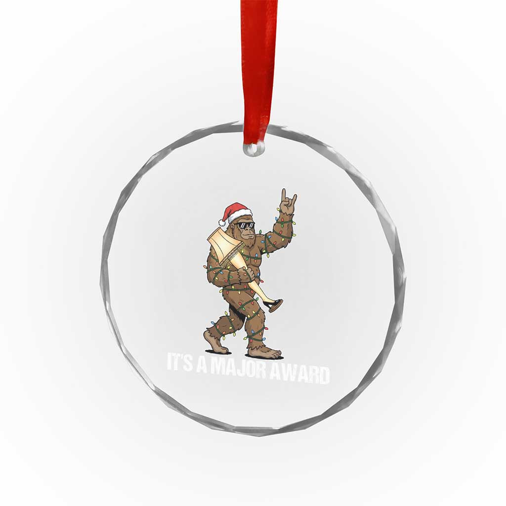 Leg Lamp Christmas Crystal Glass Ornament Funny Bigfoot Fra Gee Leh Xmas TS14 Print Your Wear