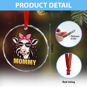 Legend Dairy Mommy Crystal Glass Ornament Funny Farmer Milk Joke Cow Mothers Day TS12 Print Your Wear
