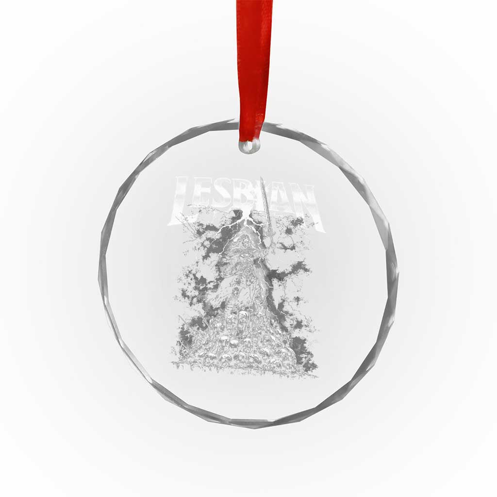 Lesbian Crystal Glass Ornament Funny Meme Dark Fantasy TS10 Print Your Wear