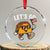 Let’s Go Taco Patriotic Crystal Glass Ornament Funny 4th of July Food Humor - Print Your Wear
