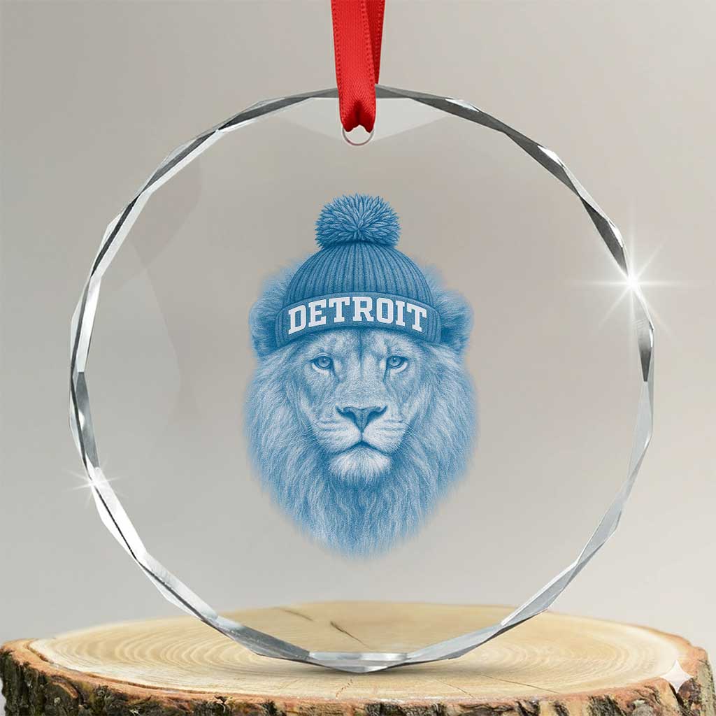 LF Football Crystal Glass Ornament Retro Sport Fan TS10 Transparent Glass 3'' Circle Print Your Wear