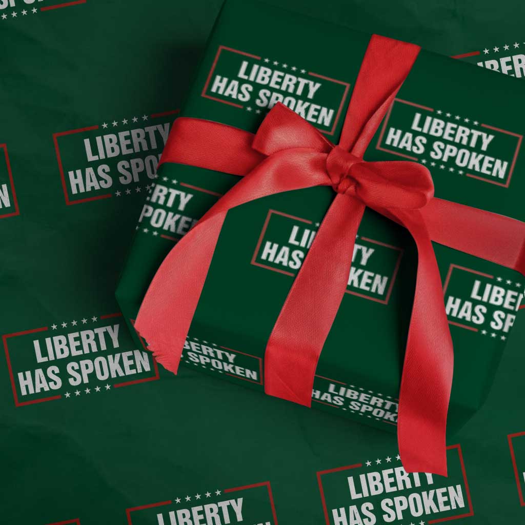 Liberty Has Spoken Funny Basketball Pointing Meme Wrapping Paper Roll