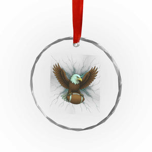 Lightning Eagle Lover Crystal Glass Ornament Sport Lover Gift TS12 Print Your Wear