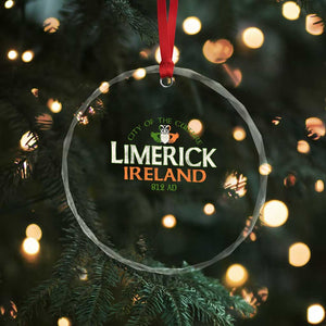 Limerick Ireland Crystal Glass Ornament City Of The Culture Est 812 AD TS11 Print Your Wear