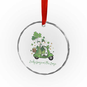 Lucky Goose On The Loose Crystal Glass Ornament St Patricks Day Irish Pride TS12 Print Your Wear