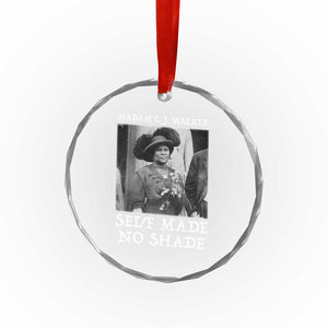 Madam CJ Walker Crystal Glass Ornament Self Made No Shade Female Empowerment TS12 Print Your Wear