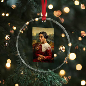 Madam CJ Walker Mona Lisa Crystal Glass Ornament Black History Month Gift TS12 Print Your Wear