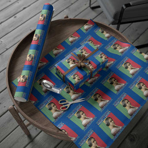 Madam CJ Walker Retro Sunset Wrapping Paper Roll Strong Black Woman Leader TS12 Blue Print Your Wear