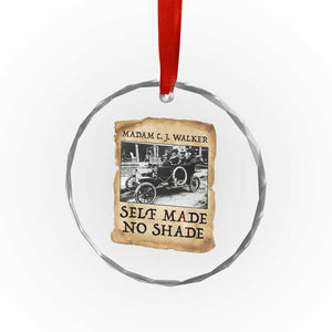 Madam CJ Walker Self Made Millionaire Crystal Glass Ornament Strong Black Woman Leader TS12 Print Your Wear