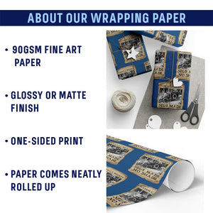 Madam CJ Walker Self Made Millionaire Wrapping Paper Roll Strong Black Woman Leader TS12 Print Your Wear