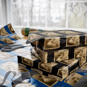 Madam CJ Walker Wrapping Paper Roll Female Empowerment History Gift TS12 Black Print Your Wear