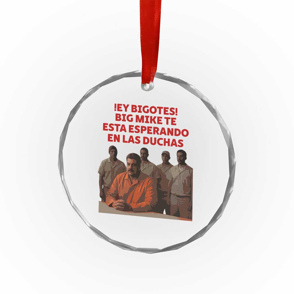 Maduro in Prison Meme Satire Crystal Glass Ornament Spanish Political Politcal Sarcasm TS02 Print Your Wear