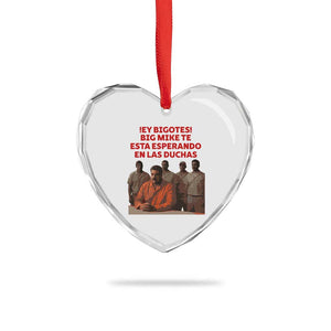 Maduro in Prison Meme Satire Heart Crystal Glass Ornament Spanish Political Politcal Sarcasm TS02 Print Your Wear