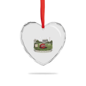 Make Algae Great Again Heart Crystal Glass Ornament Funny Political Satire Humor TS14 Print Your Wear