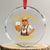 Make Oktoberfest Great Again Crystal Glass Ornament Funny Trump Bavarian Beer Festival Drinking Party TS02 Transparent Glass 3'' Circle Print Your Wear