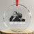 Malcolm X and MLK Crystal Glass Ornament They Not Like Us - Print Your Wear