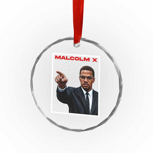 Malcolm X Legend Crystal Glass Ornament African American Activist Legacy TS12 Print Your Wear