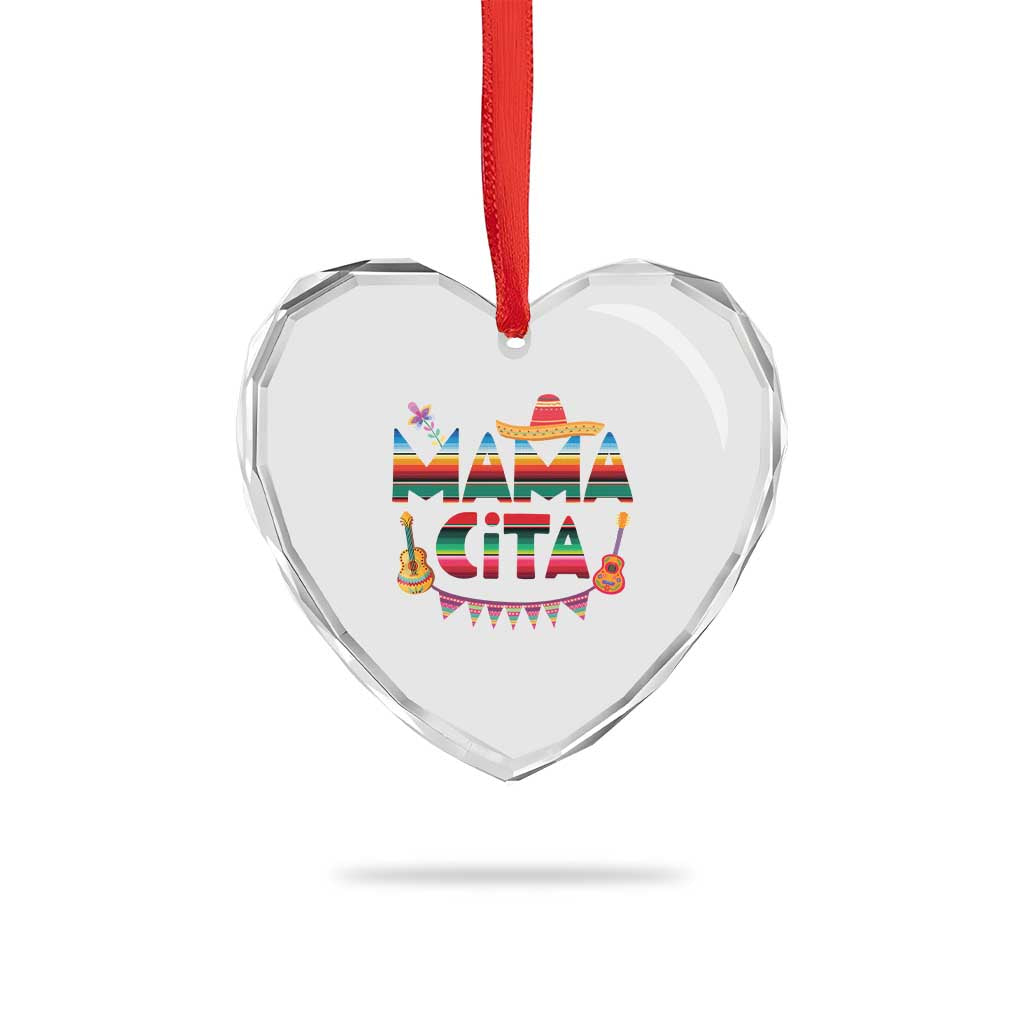 Mama Cita Heart Crystal Glass Ornament Mexican Mom Latina Mothers Day Gift TS10 Print Your Wear