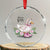 Mama Goose Est 2025 Crystal Glass Ornament Vintage New Mom Mothers Day TS02 Transparent Glass 3'' Circle Print Your Wear