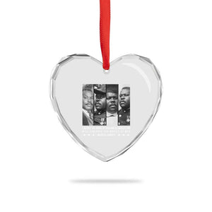 Marcus Garve Quote Heart Crystal Glass Ornament Liberate The Minds Of Men TS12 Print Your Wear