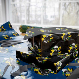Marcus Garvey Jamaican National Hero Wrapping Paper Roll African American Heritage TS12 Black Print Your Wear