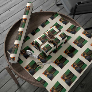 Marcus Garvey Pan African Flag Wrapping Paper Roll A People Without Knowledge Of Their Past Quote TS12 Beige Print Your Wear