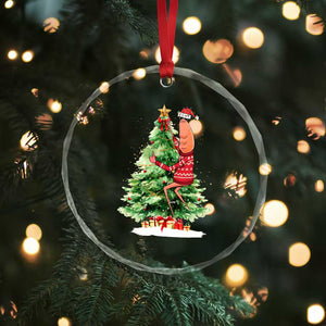 Marcus The Worm Christmas Crystal Glass Ornament Funny Brain Rot Meme TS10 Print Your Wear