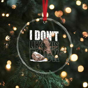 Marcus The Worm Christmas Meme Crystal Glass Ornament Funny Brain Rot Gen Z TS14 Print Your Wear