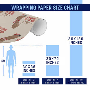 Marcus The Worm Christmas Meme Wrapping Paper Roll I Am Going To Fck You TS14 Print Your Wear