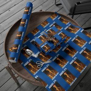 Marcus The Worm Christmas Wrapping Paper Roll Robert Its Pissing Me Off Xmas Meme TS10 Blue Print Your Wear