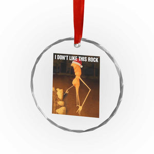 Marcus The Worm I Don't Like This Rock Crystal Glass Ornament TS10 Print Your Wear