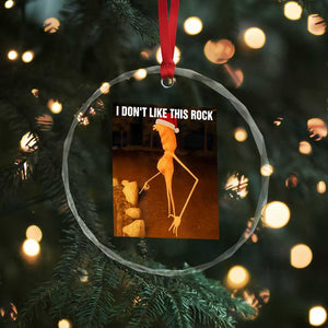 Marcus The Worm I Don't Like This Rock Crystal Glass Ornament TS10 Print Your Wear