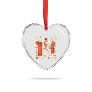 Marcus The Worm Lunar New Year Meme Heart Crystal Glass Ornament Trendy Gag Gift TS12 Print Your Wear