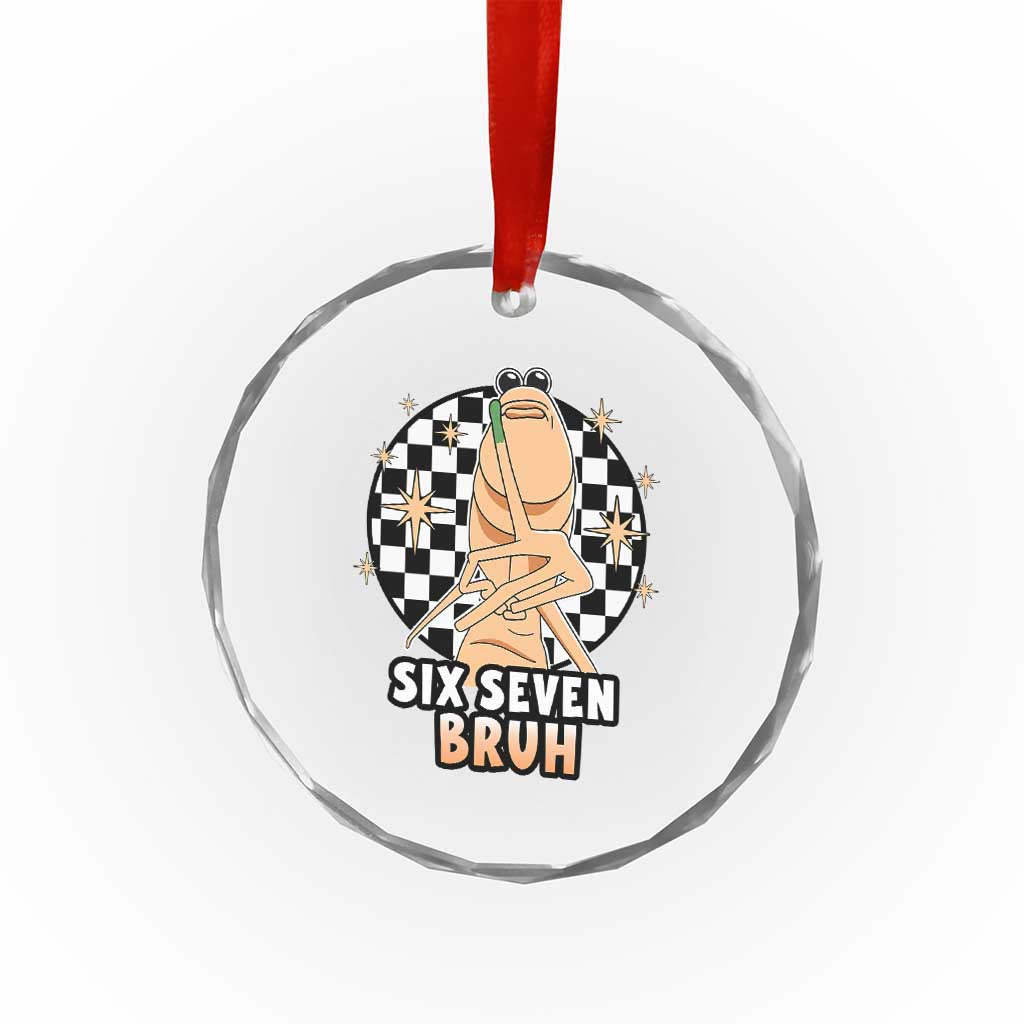Marcus The Worm Meme Crystal Glass Ornament 67 Six Seven Gen Z Humor TS14 Print Your Wear